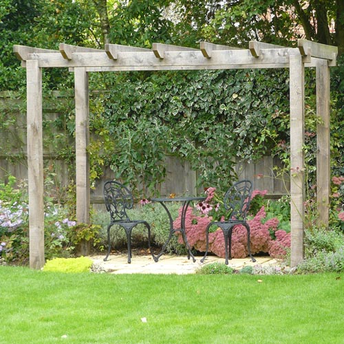 Sandstone paving patio