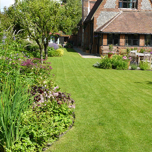 Oxfordshire Walled Garden patio