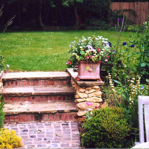 Steps to Children's Garden